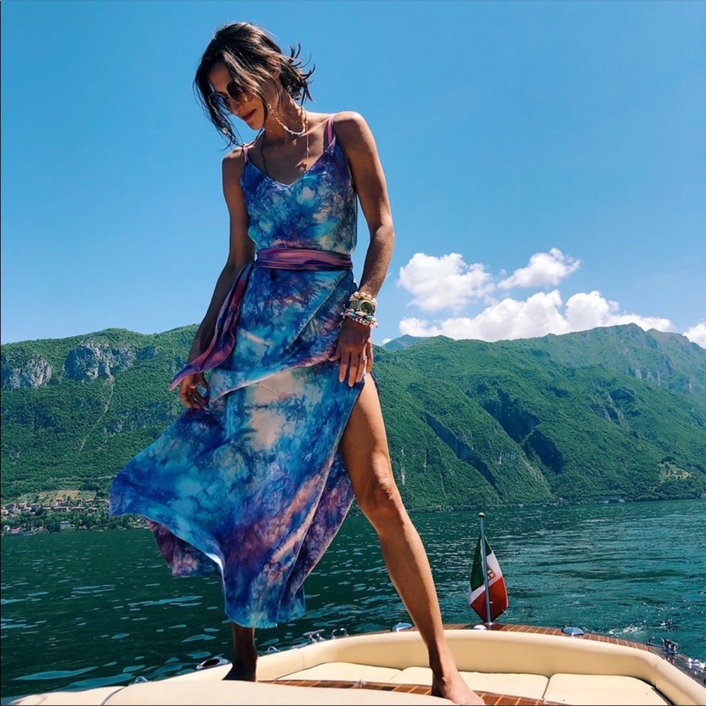 Dannijo Silk Tiedye Dress